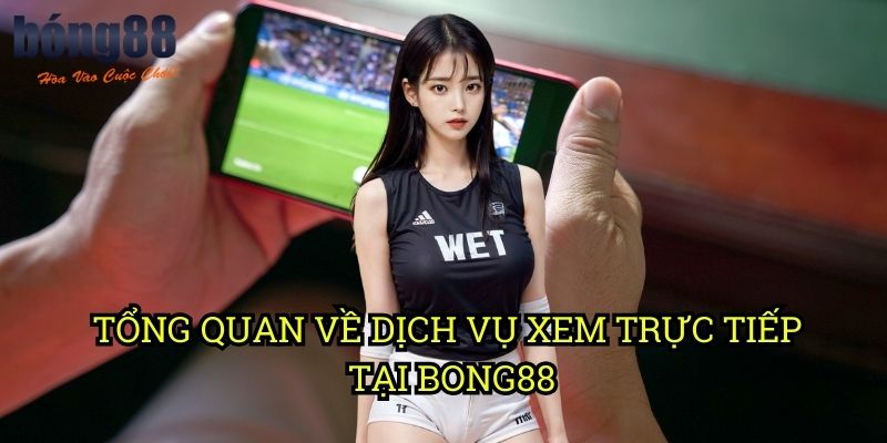 Tổng quan về dịch vụ xem trực tiếp tại Bong88